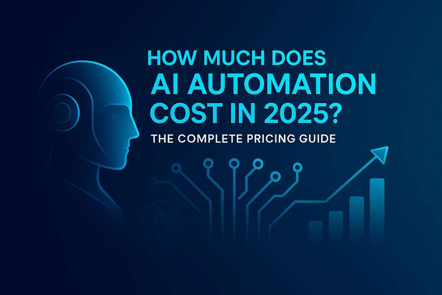 AI Automation Cost Breakdown 2026 - Complete pricing guide showing different tiers from basic to enterprise solutions