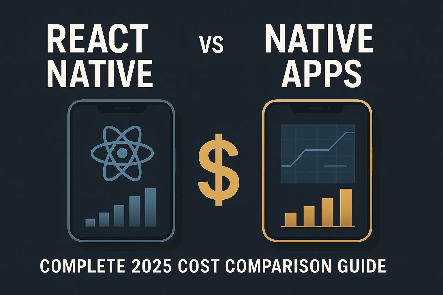 React Native vs Native Apps Cost Comparison 2026 - Complete guide showing detailed cost breakdowns and decision framework