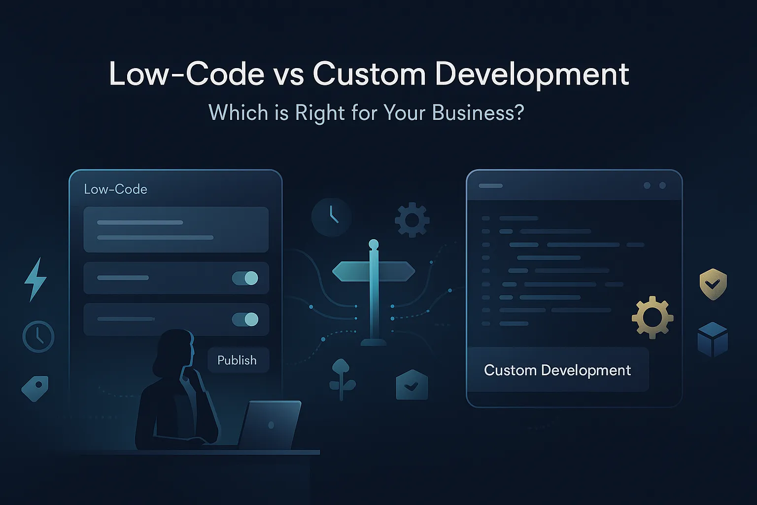 Low-Code vs Custom Development 2026 | Gaazzeebo — Gaazzeebo